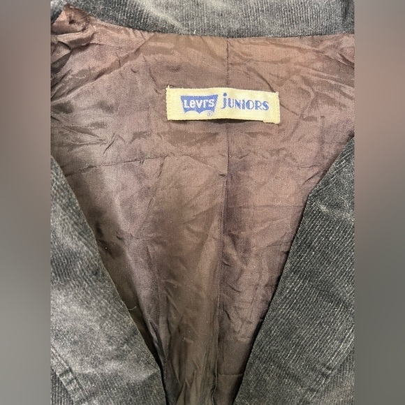 Levi’s Juniors Corduroy Jacket Blazer 11 M - Picture 3 of 9